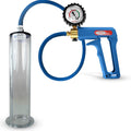 LeLuv Premium Penis Pump - Blue Maxi Handle, Protected Gauge
