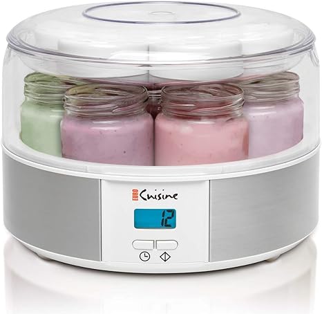Euro Cuisine Yogurt Maker - Automatic Digital Yogurt Machine
