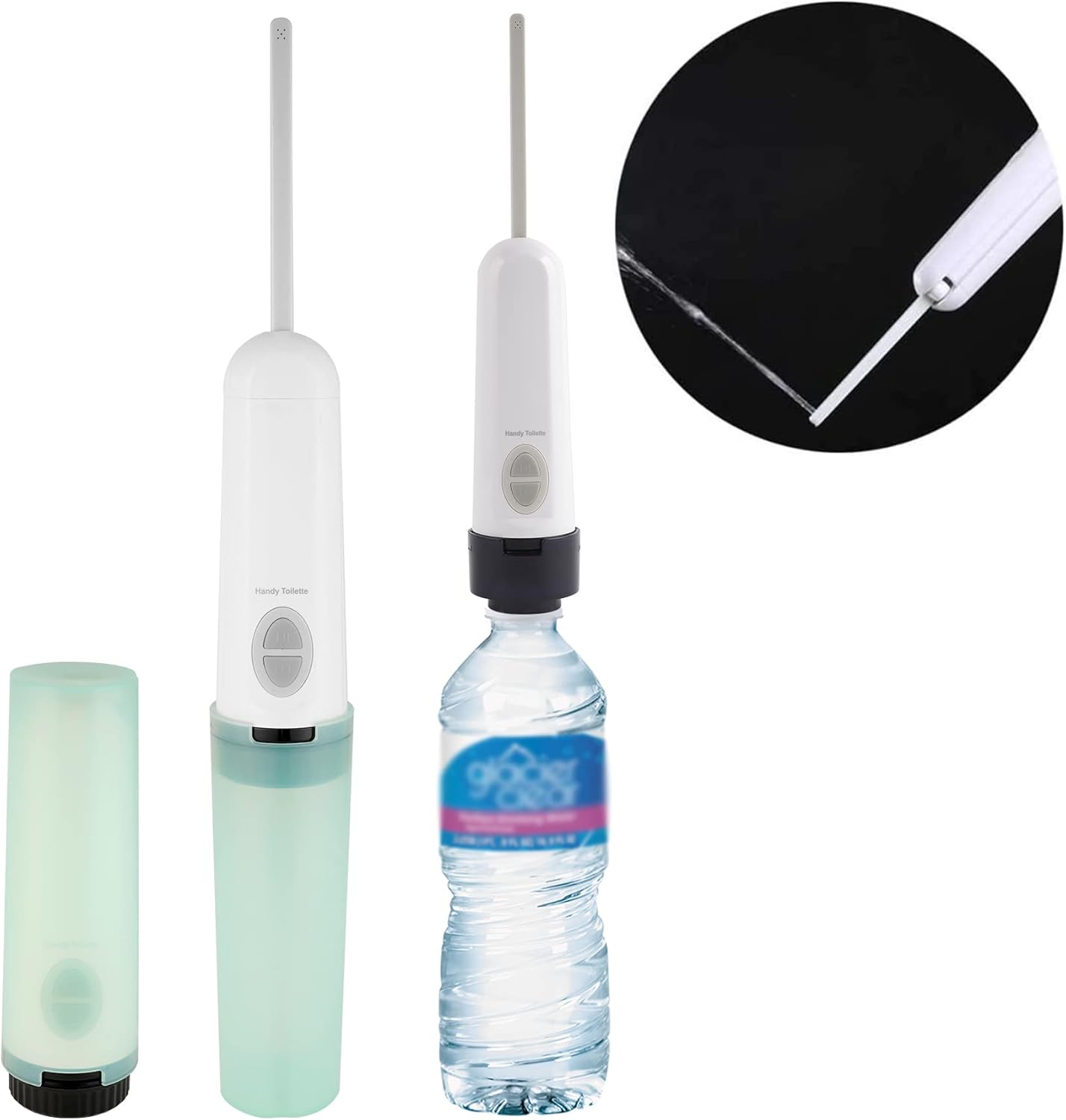 Hibbent Portable Bidet: High Pressure Handheld Travel Sprayer