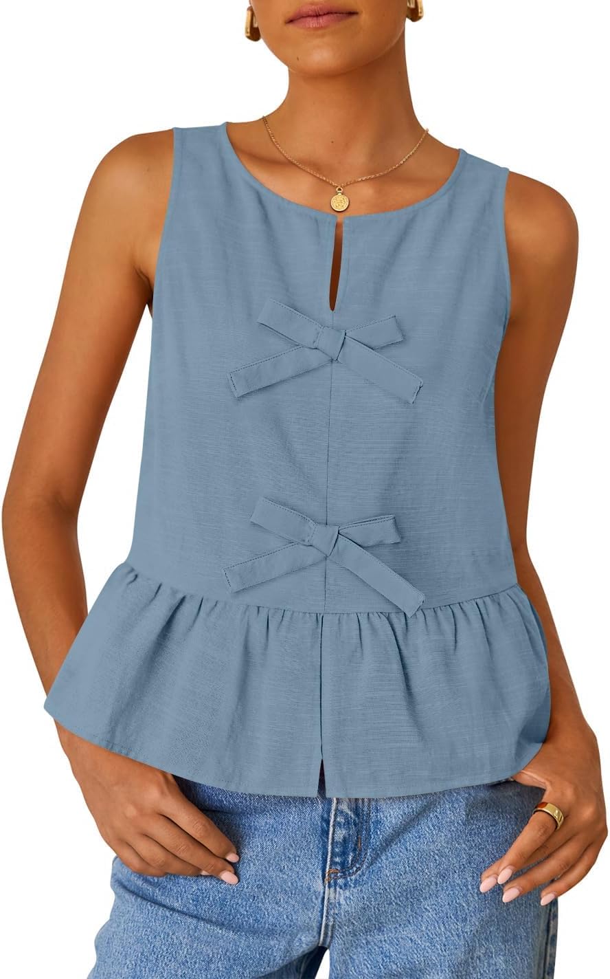 ZESICA Women's Summer Sleeveless Tank Tops for Every Occasion