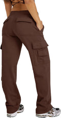 Wide Leg Sweatpants Women Cargo Pants High Waisted