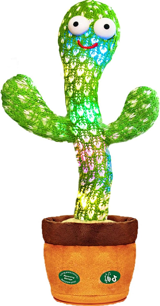 Interactive Singing Cactus Toy w/ 120 Songs