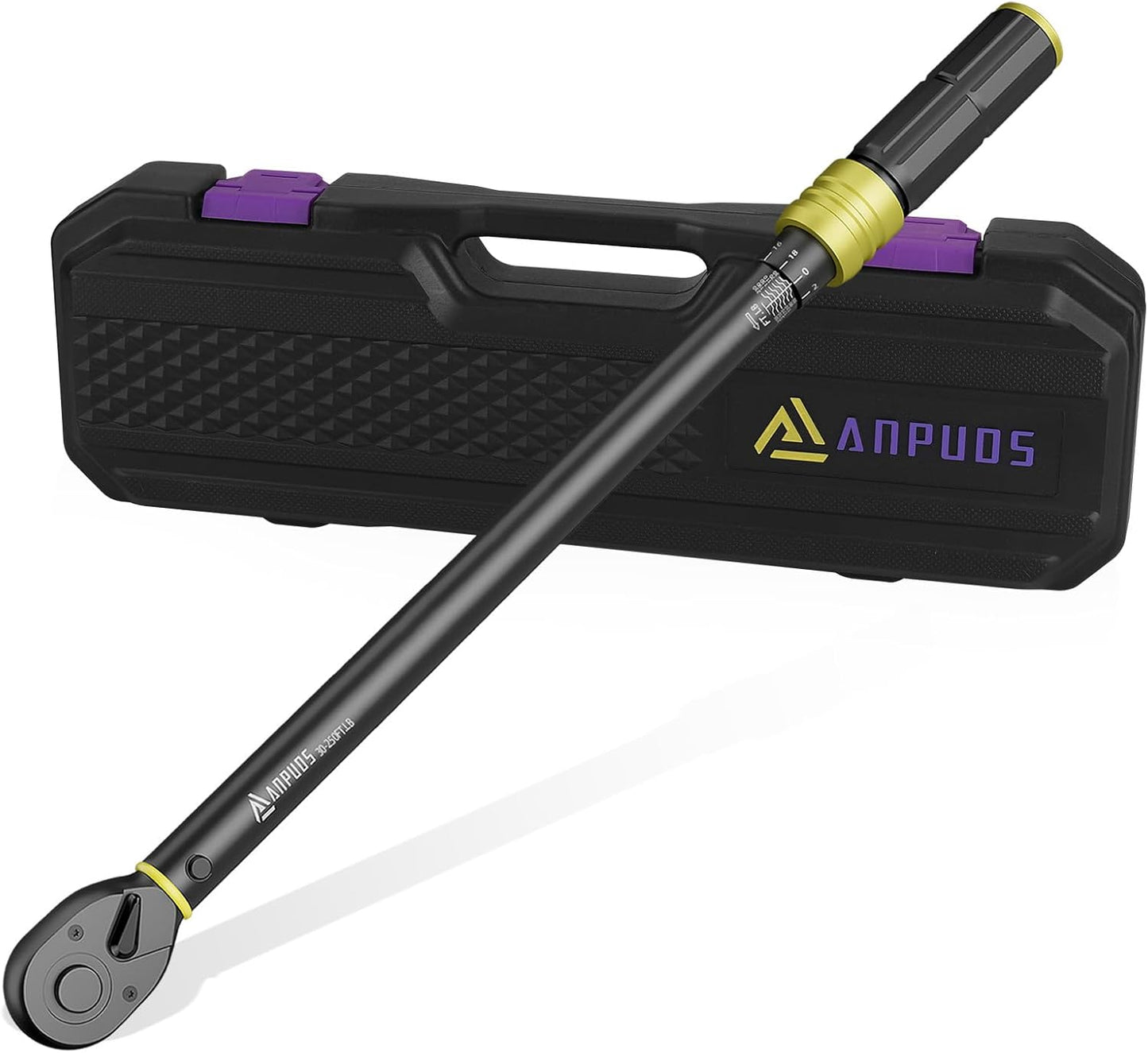 1/2-Inch Drive Click Torque Wrench for Car, Truck, Tractor