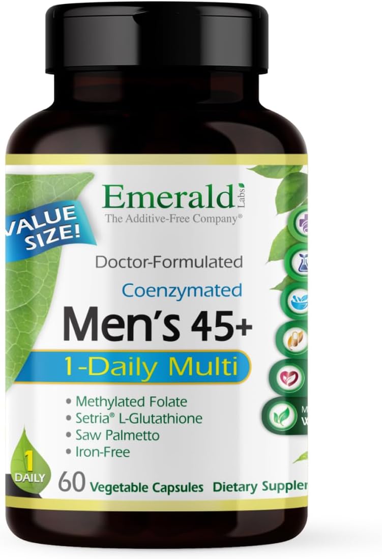 Men's 45+ 1-Daily Multi with Saw Palmetto & Lycopene Support