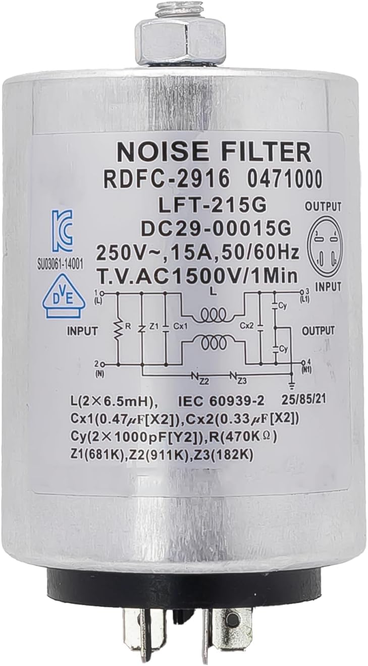 Reduce Washer Noise: Samsung Washer Noise Filter Compatible