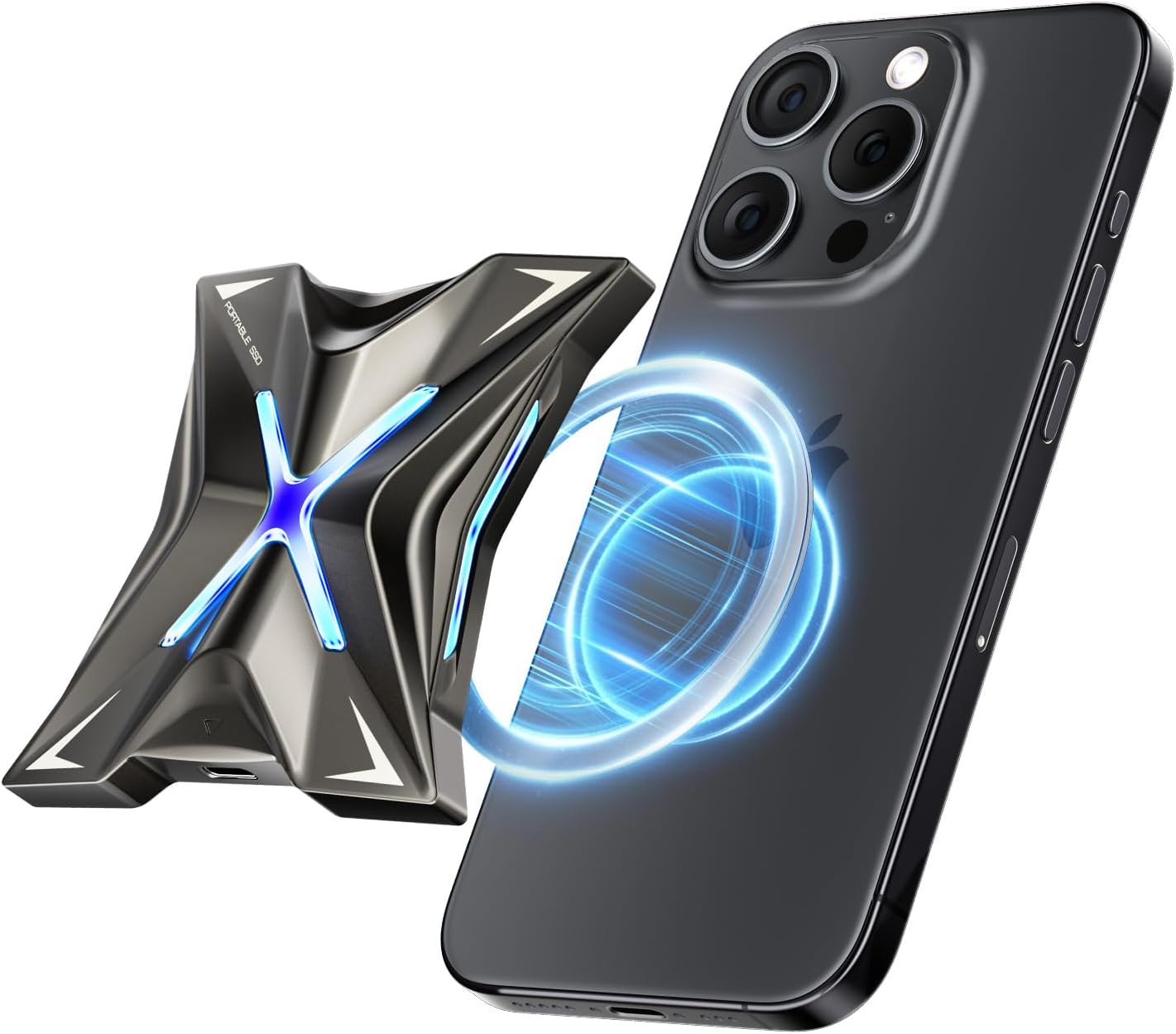 MOVE SPEED 4TB Portable External SSD for Gamers and Creators