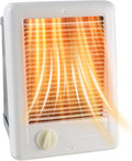 Efficient 1500W Electric Wall Heater with Thermostat - 5120 BTU