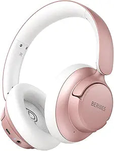 Hybrid Active Noise Cancelling Headphones with 65H Playtime