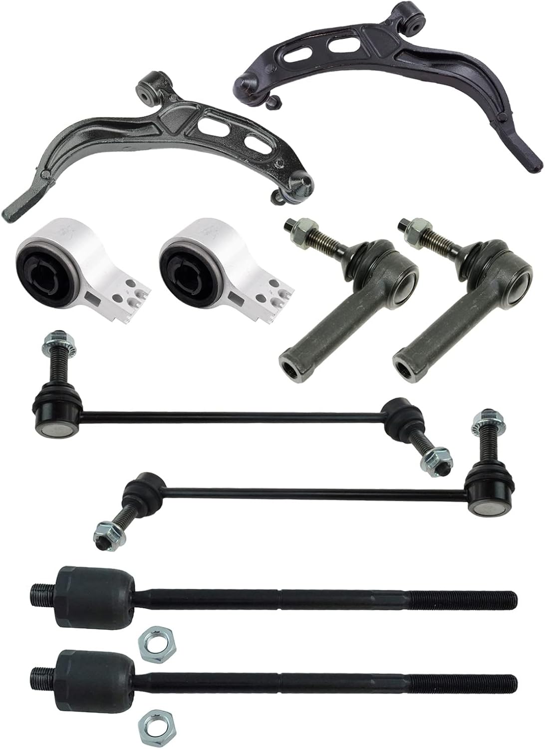 TRQ Front Steering & Suspension Kit for 2010-2012 Ford Flex