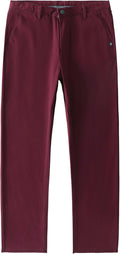 Men's Slim-Fit Stretch Cotton Tapered Casual Chino Pants - Comfortable