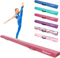 FBSPORT 8/10ft Balance Beam for Home Training - Folding Pro Floor Beam