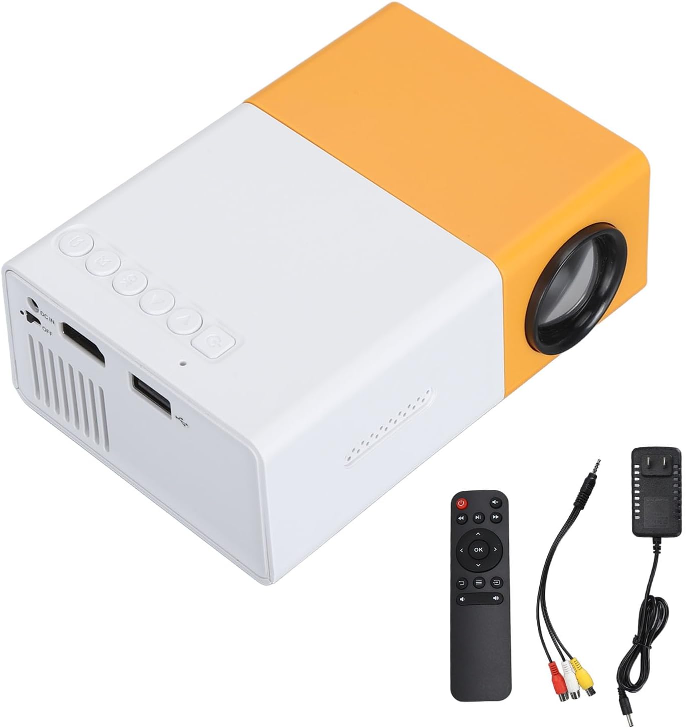 ASHATA Mini HD Projector: Portable Home Theater