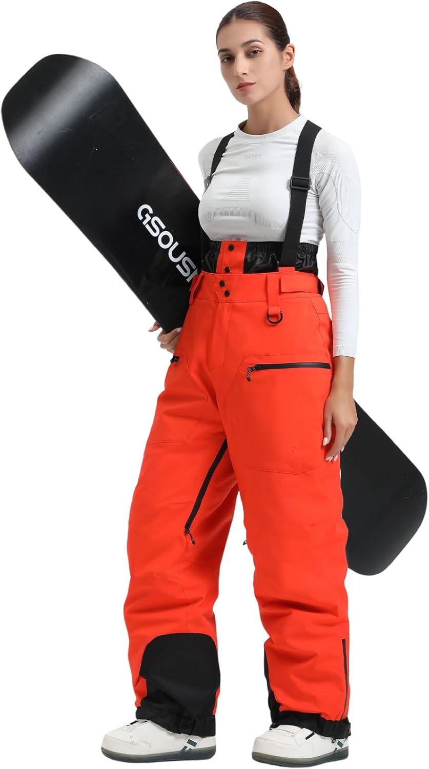 GSOU SNOW Womens Baggy Snowboard Pants for Ultimate Comfort