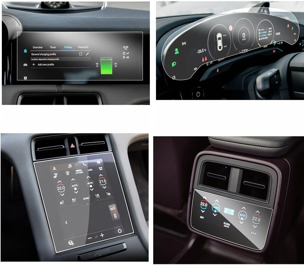 Screen Protector for Porsche Taycan Touch Screen - 2020-2024