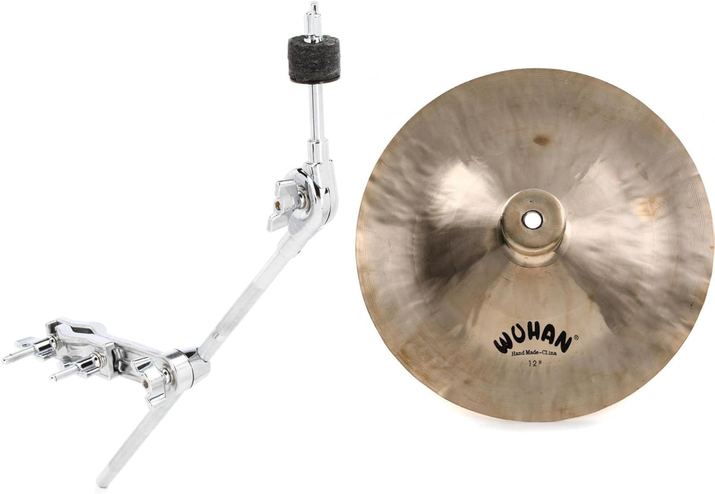 Wuhan 12-inch China Cymbal with Gibraltar Mount for Drummers