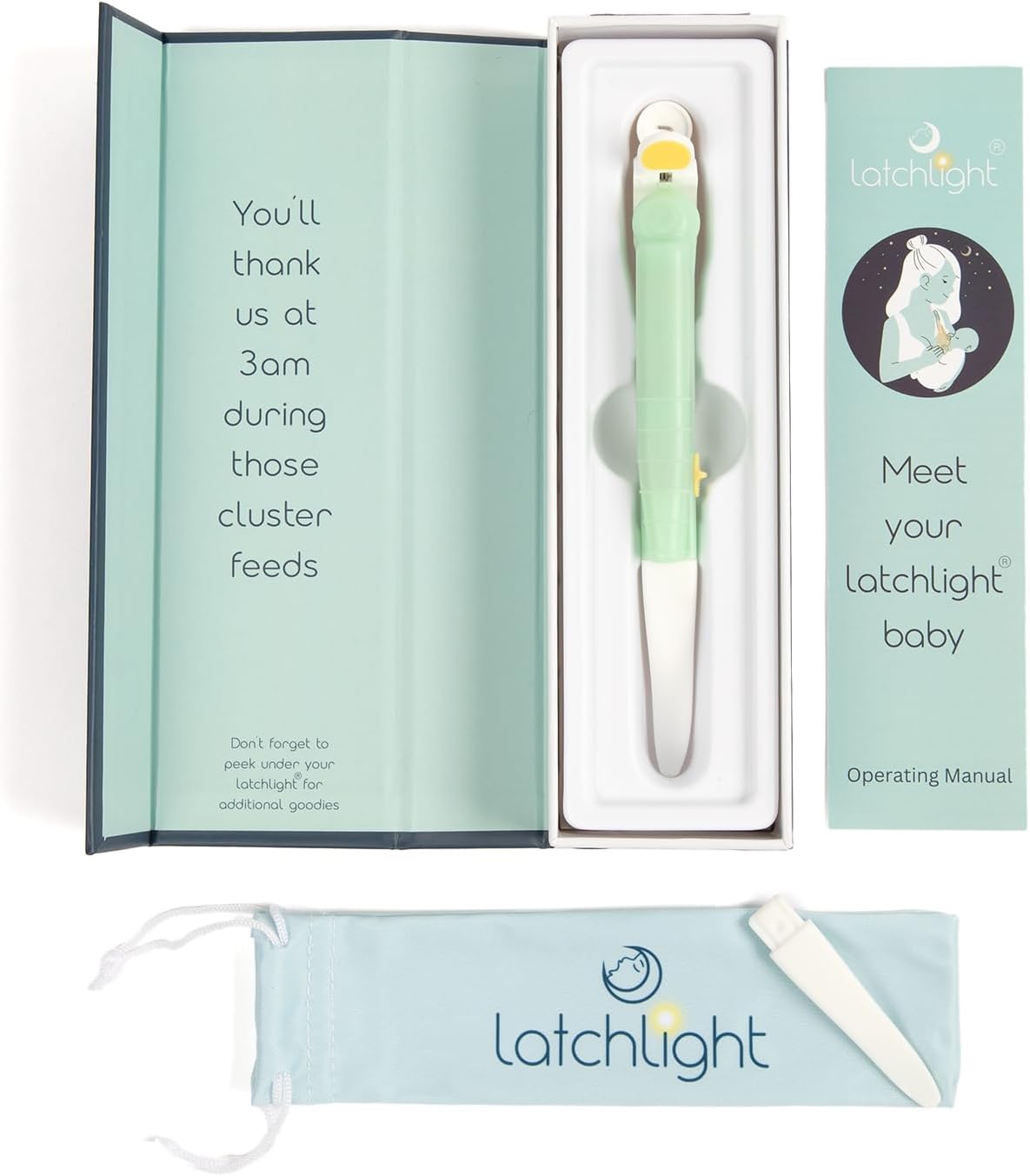 Wearable Baby Night Light for Breastfeeding & Bottle Feeding