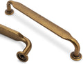 10 Pack 5 in Cabinet Pulls Antique Brass - Solid Zinc Alloy Handles