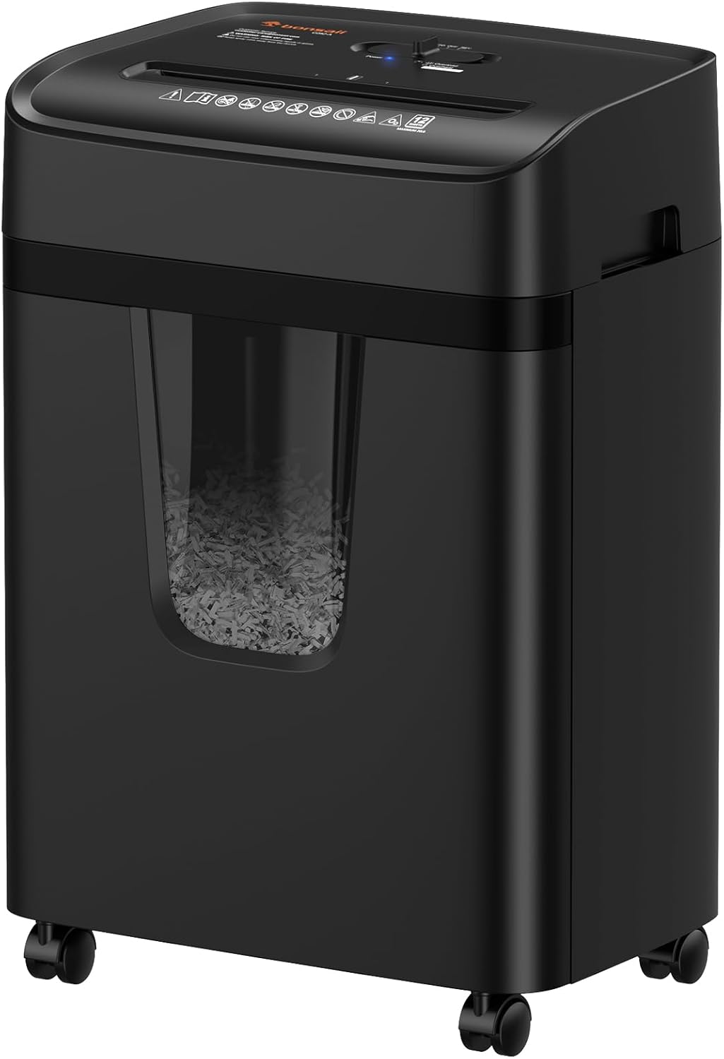 Bonsaii 12 Sheet Paper Shredder for Home Office Security