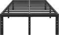 16 Inch California King Bed Frame - Heavy Duty Metal Platform