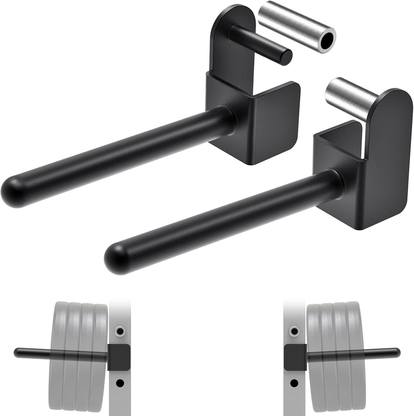 Kipika Power Rack Weight Plate Holder Set - Maximize Storage