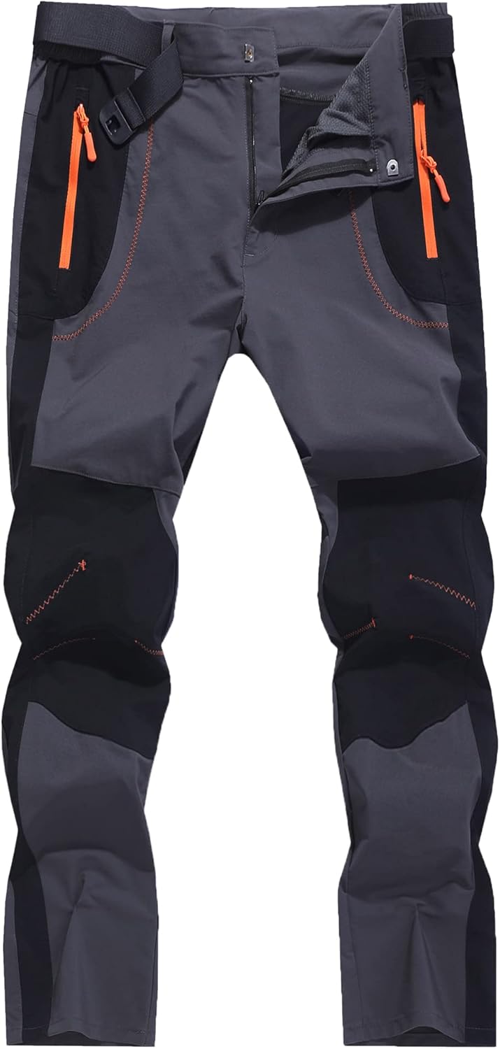 KELOIFUT Men's Hiking Cargo Pants for Outdoor Adventures