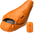 Mummy Sleeping Bag 15-45 F - Warm, Lightweight Cold Weather Bag