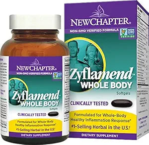 New Chapter Zyflamend Whole Body Capsules for Optimal Health