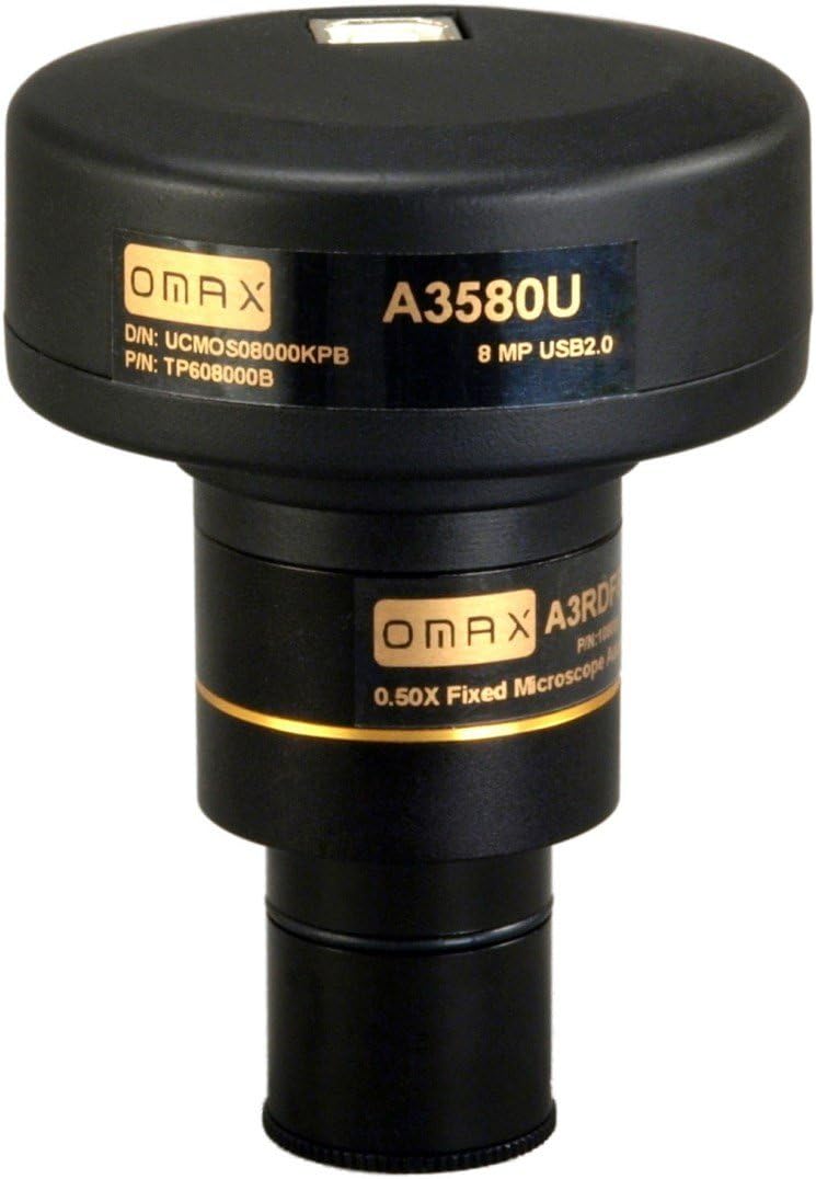 OMAX 8.0MP Digital USB Microscope Camera for Precision Imaging