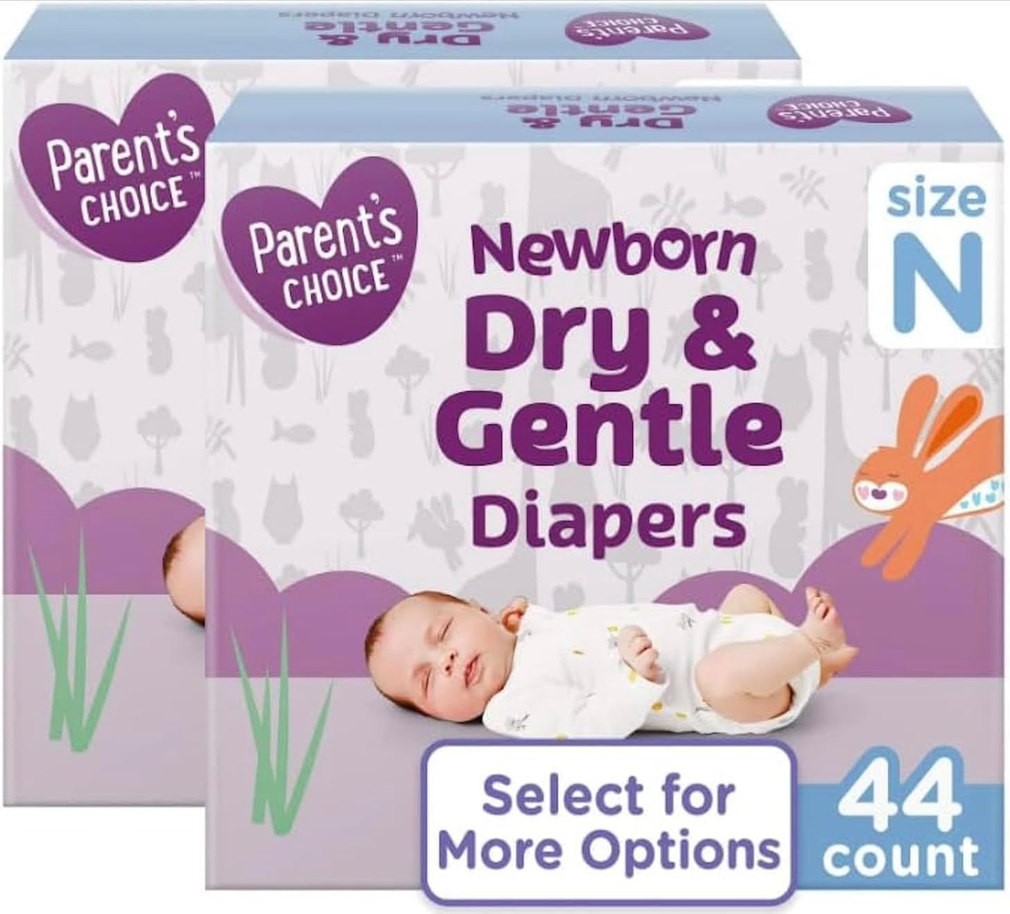 Ultra-Soft NB Diapers 88ct - Gentle Protection