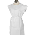 Avalon Standard Gowns White Pack of 50 - Disposable Exam Gowns