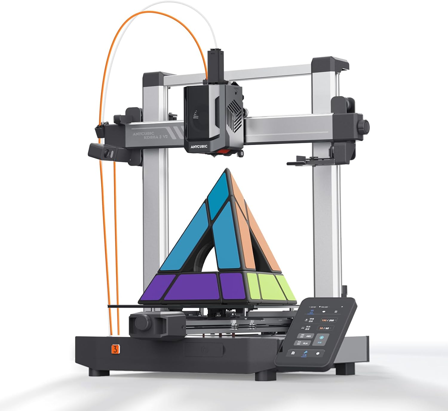 Anycubic Kobra 3 V2 3D Printer with AI Cameras Upgrade