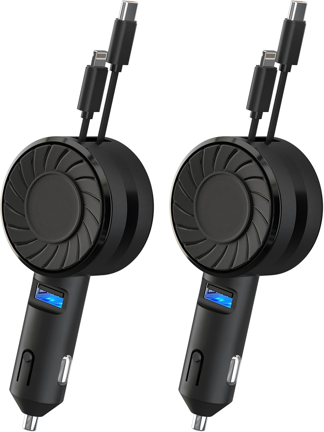2Pack Fast Charge Car Phone Charger by FOVAL