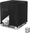 275 Gallon 600D IBC Tote Cover 1000L - Zippered Outdoor Protection