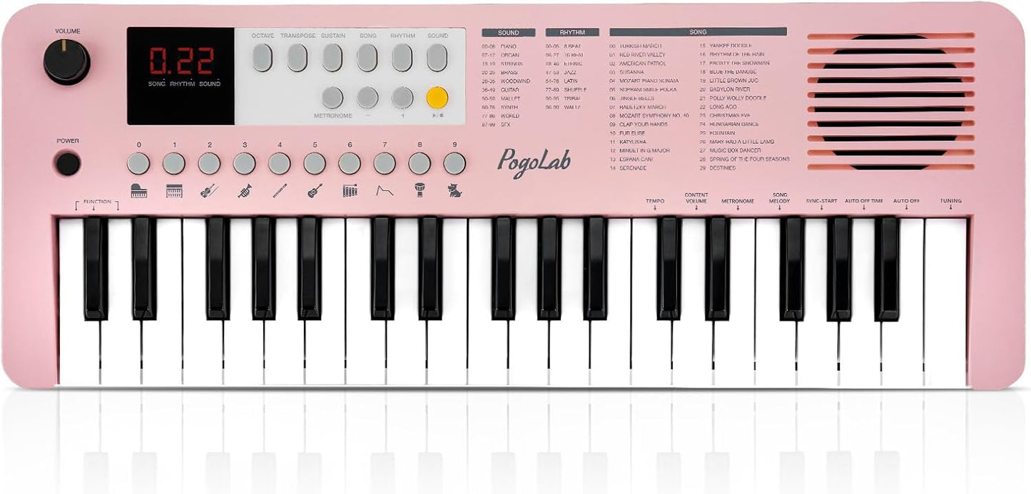 MK1 37 Keys Kids Keyboard Piano for Beginners - Portable Fun