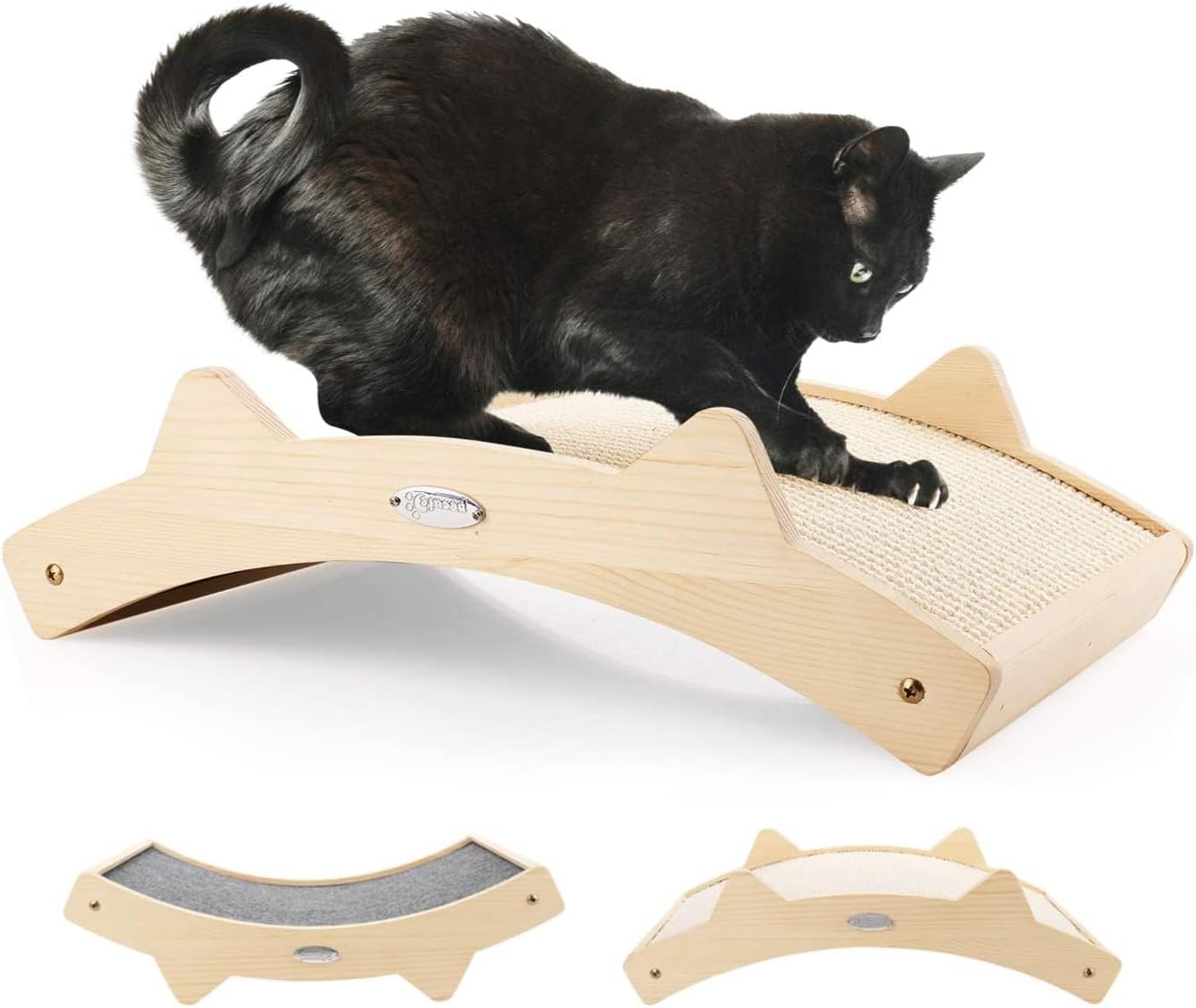 Double-Sided Sisal Cat Scratcher for Indoor Cats - Durable Design