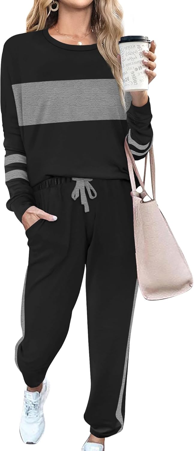 RUBZOOF Lounge Sets for Women 2 Piece Travel Sweatsuits