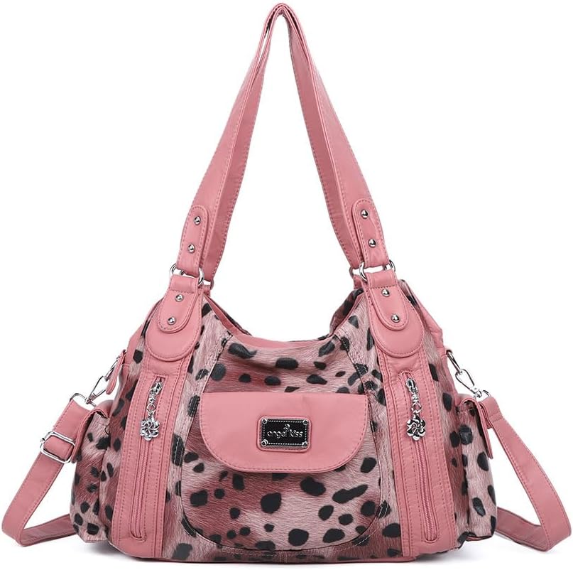Angel Kiss Large Shoulder Bag Hobo Tote Purse for Women