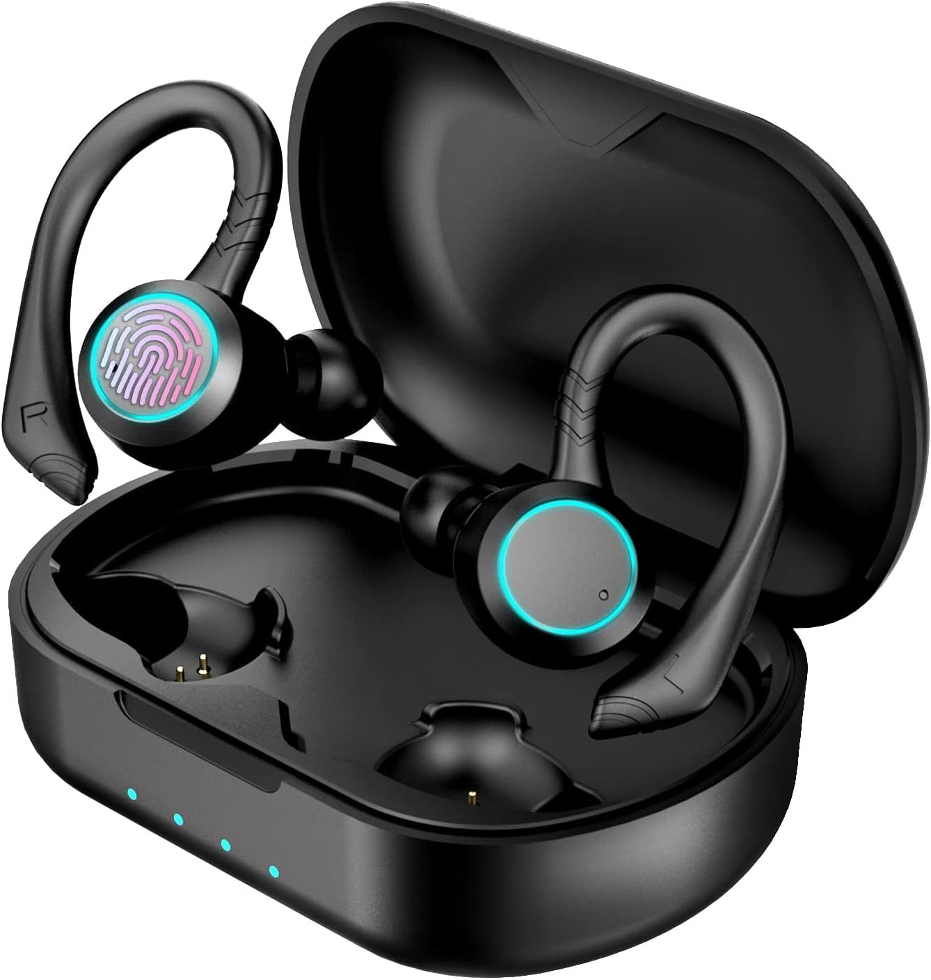 USBERG True Wireless Earbuds: Premium Deep Bass, IPX7 Waterproof, Long Battery Life