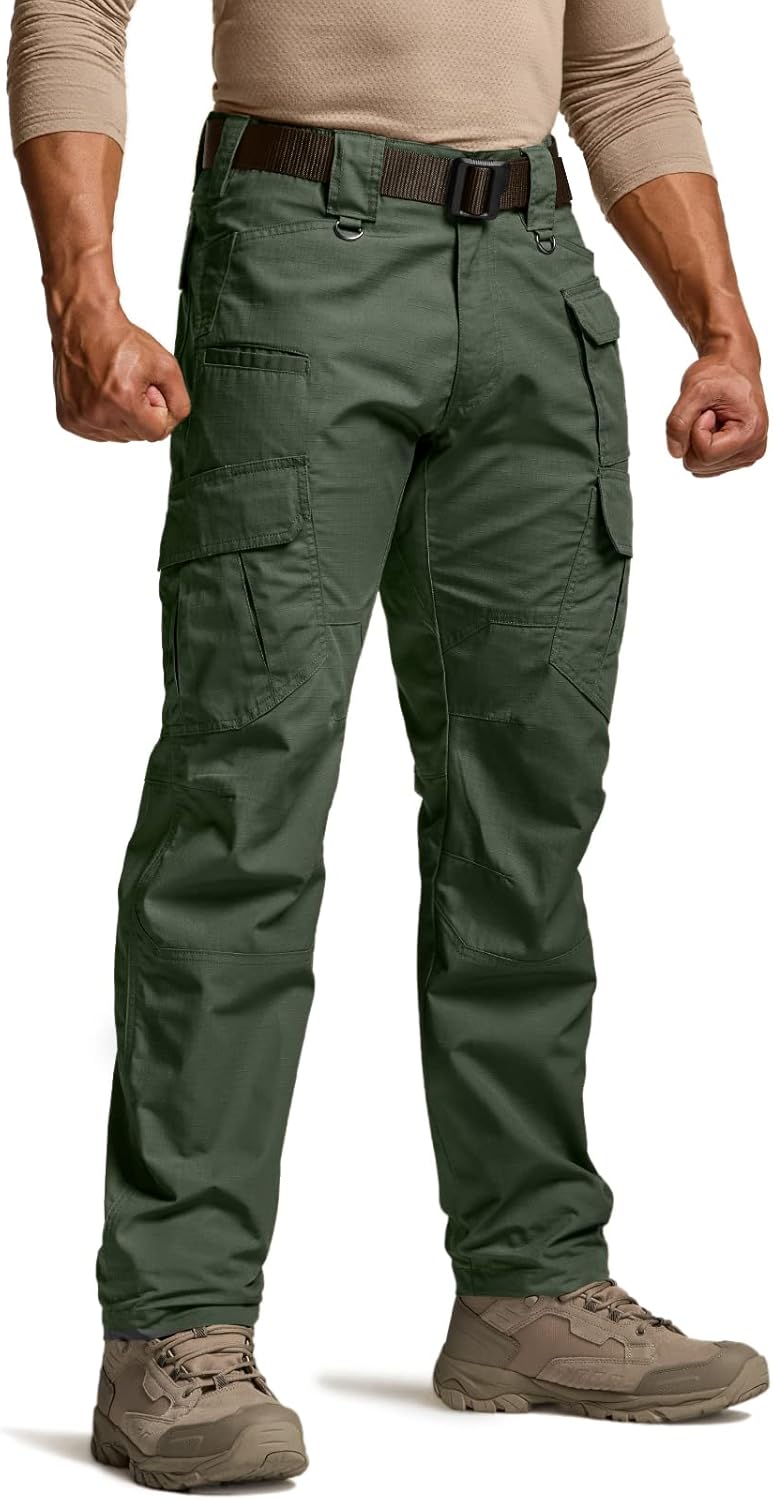 CQR Men's Tactical Pants for Outdoor Activities and Work Use