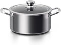 Hybrid Nonstick 8-Quart Stockpot - Large Stainless Steel Soup Pot