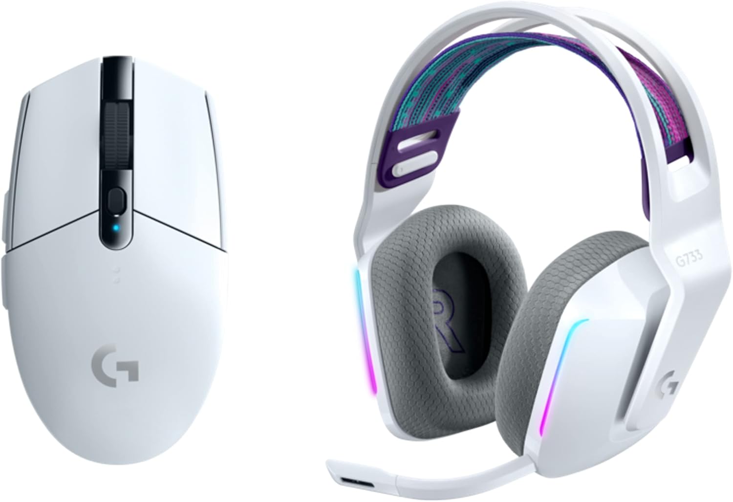 Logitech G305 Wireless Gaming Mouse and G733 Headset Bundle