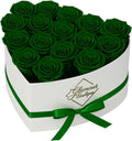 Preserved Roses in a Box - Timeless 16-Piece Gift for Her