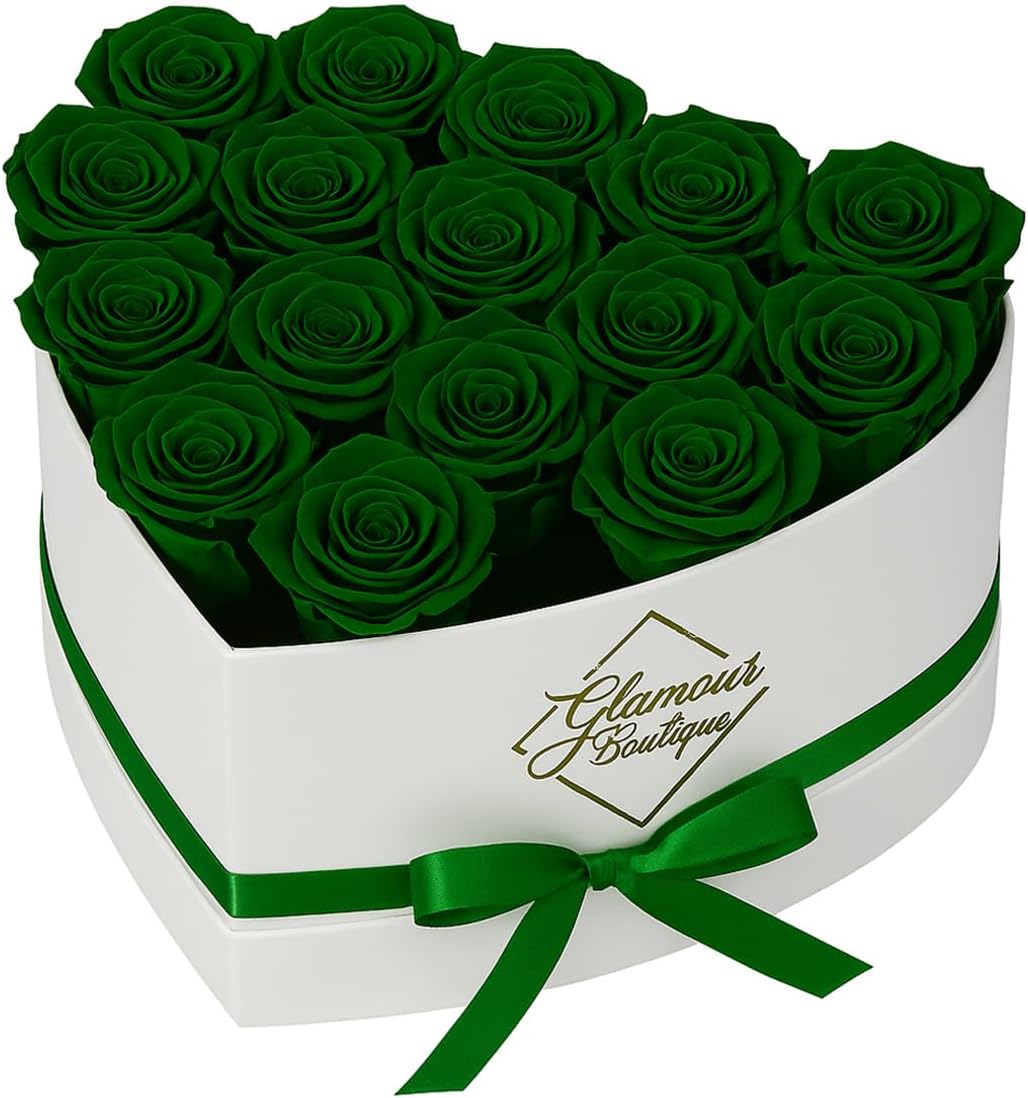 Preserved Roses in a Box - Timeless Elegance for Her