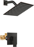 Airuida Shower Faucet Set with 8 Inch Rain Shower Head Design