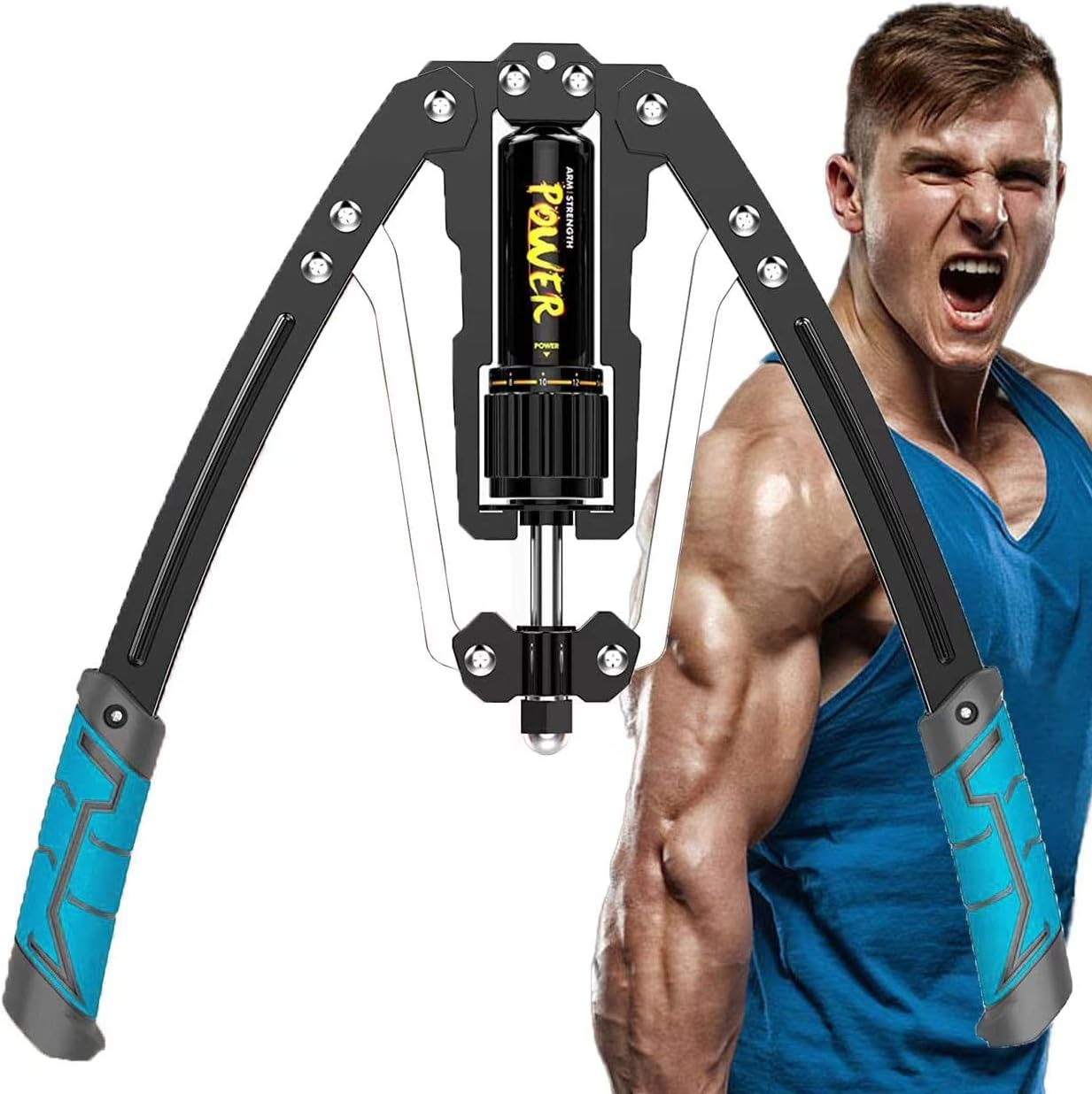 LEJIEYIN Twister Arm Exerciser - Adjustable 22-440lbs Power