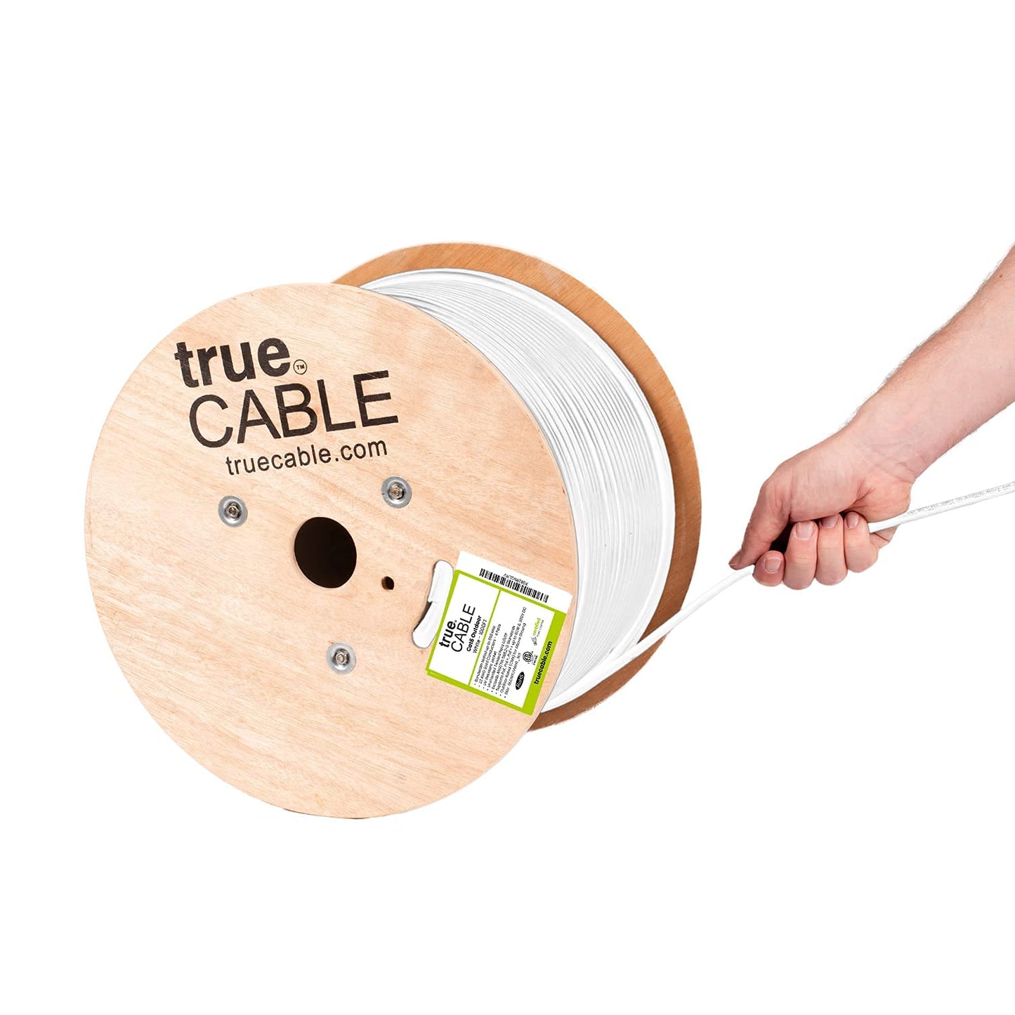 trueCABLE Cat6 Outdoor Ethernet Cable for High Performance Networking