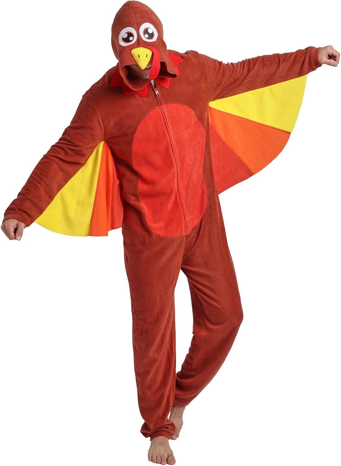 Bioworld Adult Long Sleeve Hooded Cosplay Onesie Costume Union Suit