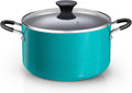Cook N Home Nonstick Stockpot 6-Quart - Even Heat, Easy Clean