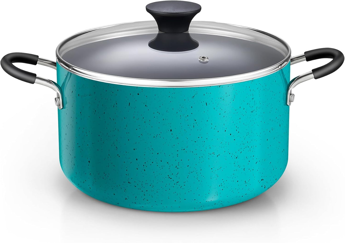 Cook N Home Nonstick Stockpot with Lid for Perfect Cooking
