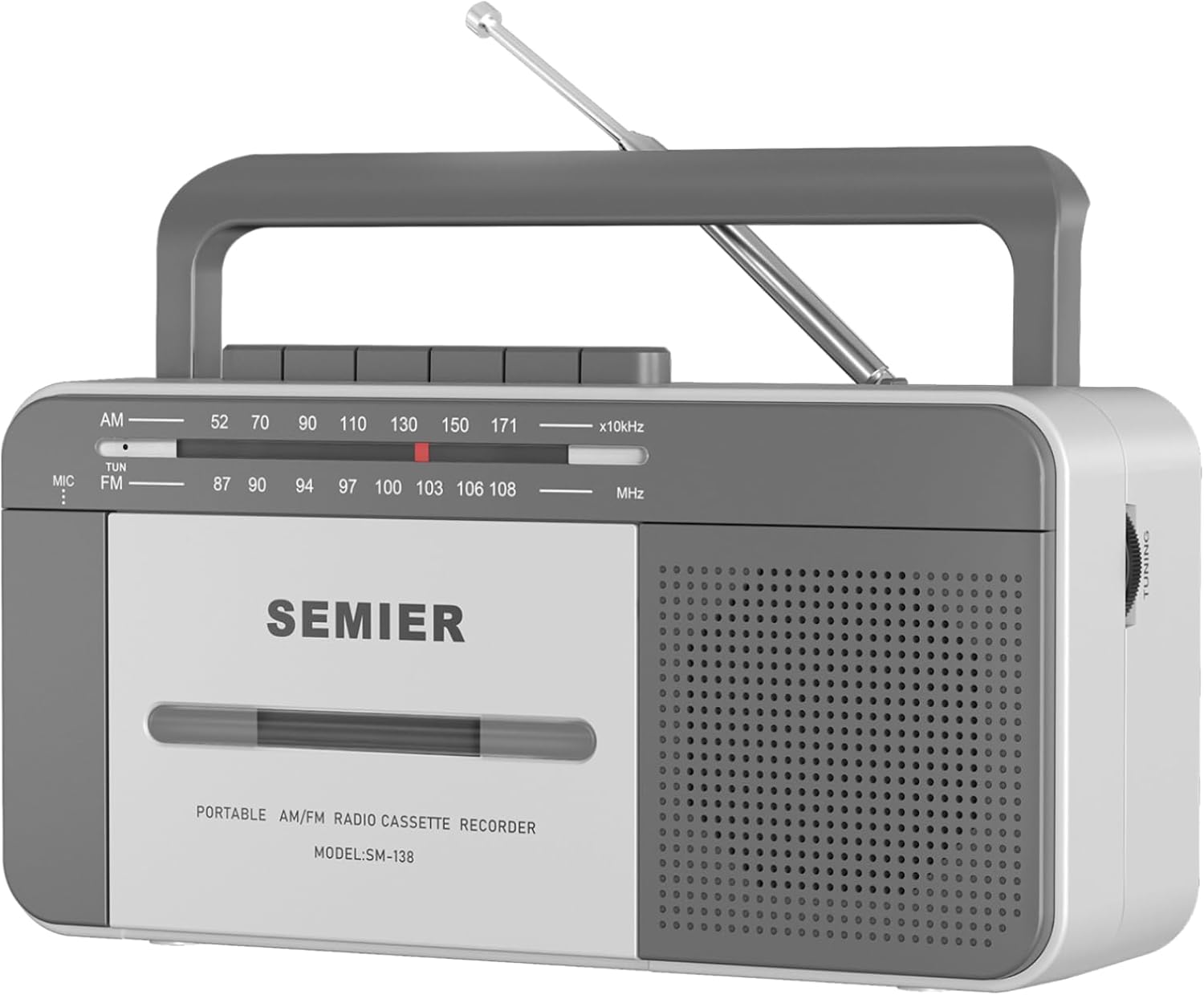 Retro Cassette Player Recorder Boombox with AM/FM Radio